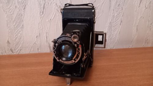 pijn opleiding Somber Vintage folding camera Nettar Zeiss Ikon Telma anastigmat 1:4,5 f=11 | eBay