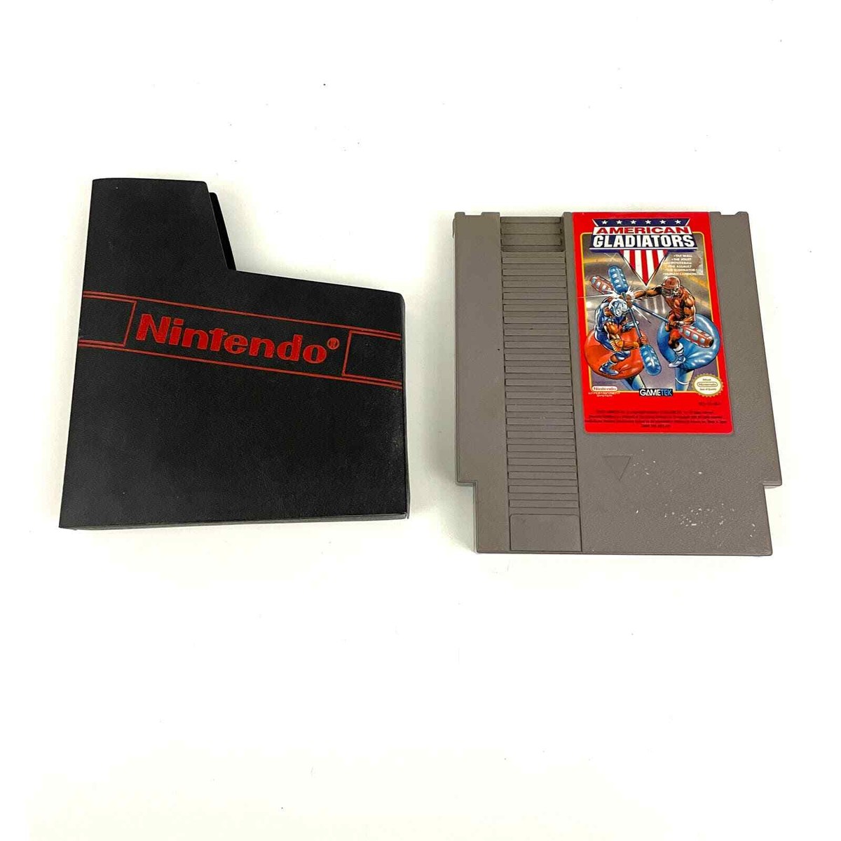 VTG American Gladiators Nintendo Entertainment System 1991 NES Video Game  Sleeve