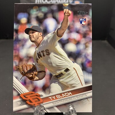 2017 Topps Ty Blach #625 Rookie RC￼ San Francisco Giants
