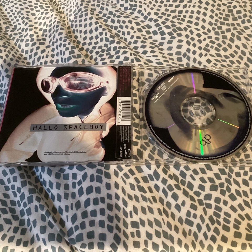 CD David Bowie Hola Spaceboy Single Pet Shop Boys Under Pressure Moonage Daydre Foto 2 de 2
