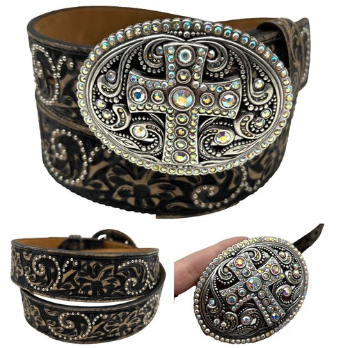 Justin Top Grain Cowhide Belt 0570F Size 36 Taupe | eBay