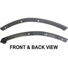 For 2007-2013 CHEVY SILVERADO 1500 Pickup New Bumper Outer Filler Front Set of 2