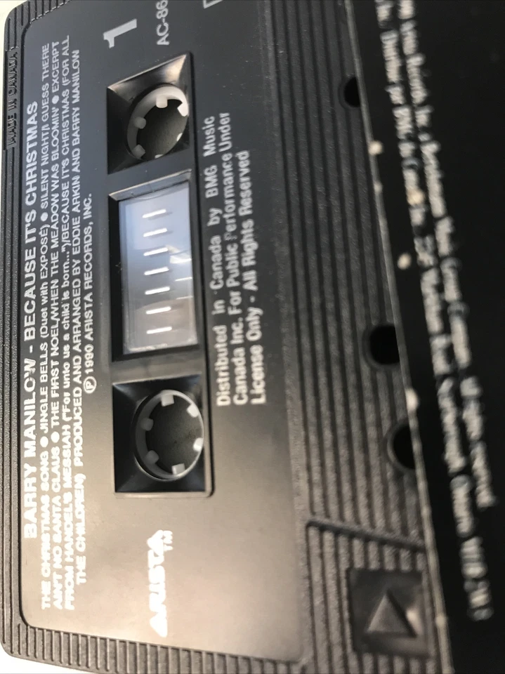 Barry Manilow porque es casete de Navidad Foto 3 de 3