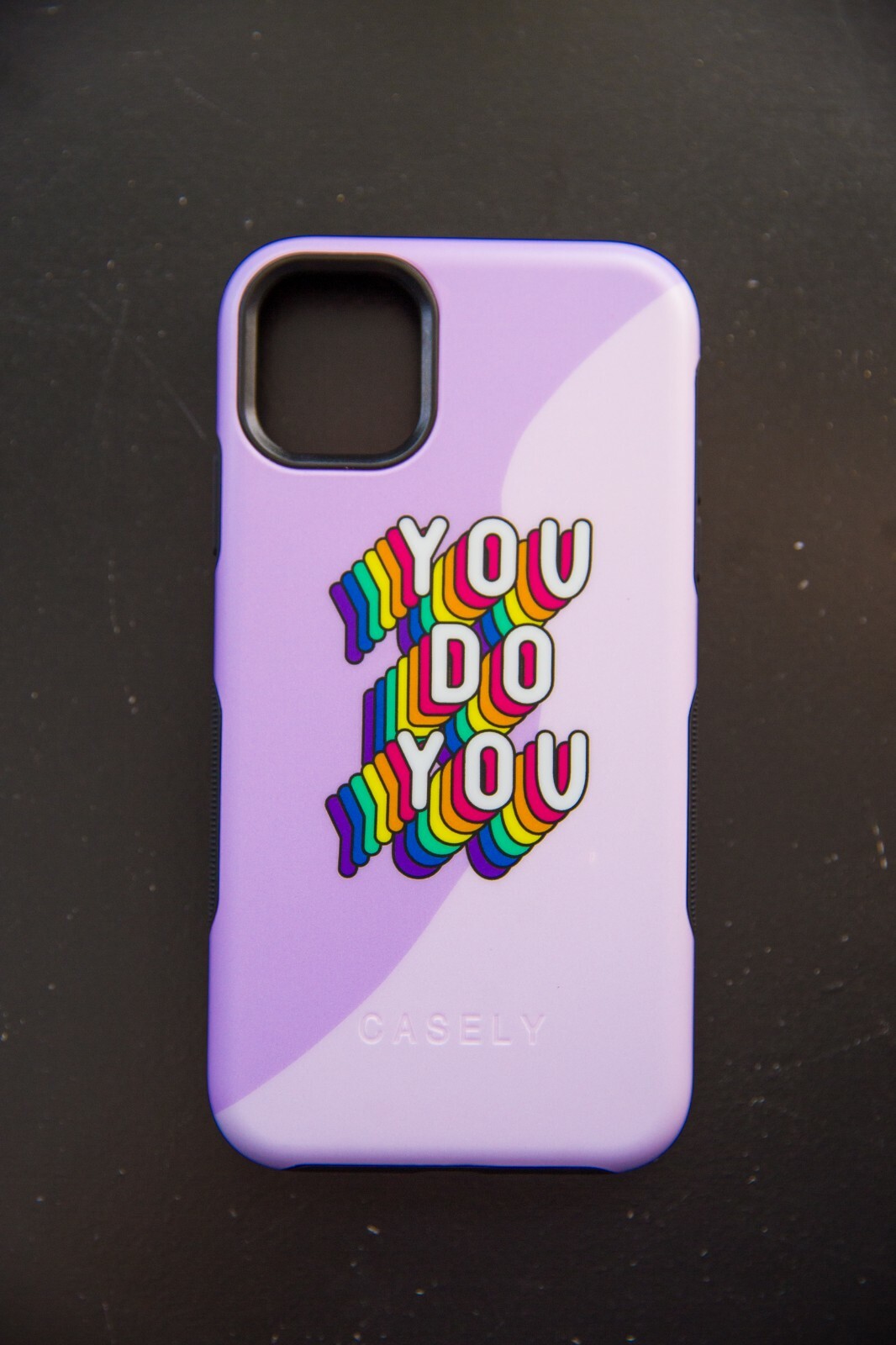 Casely iPhone 11 Case - Rainbow Pride Bold Design You Do You-image