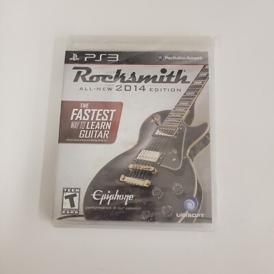 PS3 Rocksmith 2014 All New Edition Sony PlayStation Brand New Sealed
