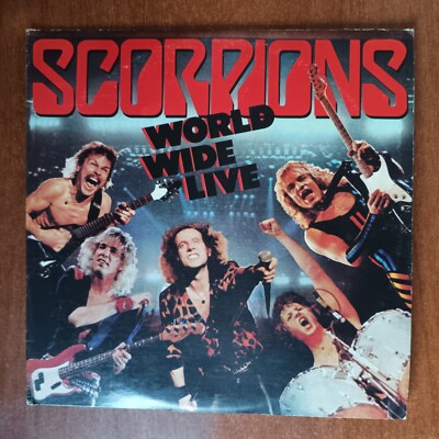 Scorpions – World Wide Live [1985] Vinyl 2xLP Hard Rock Mercury