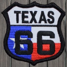 Texas State Embroidered Patch — Iron On