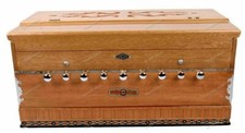 Bina 3.5 Octave Multifold Bellow 9 Stopper 42 Keys 2 Reed Harmonium with Bag