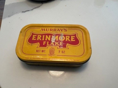  Murray's Erinmore Tobacco Flake Tin Nice graphics
