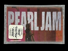 SEALED, Pearl Jam   Ten ZT 47857, Hype Sticker, Audio Cassette, US, 1991