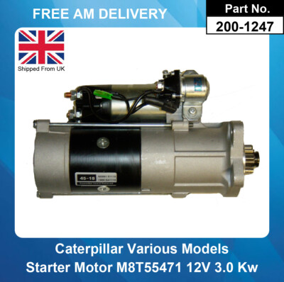 Starter Motor For Mitsubishi Industrial M008T55471 M008T55472 M008T55473