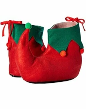 Adult Red Elf Shoes