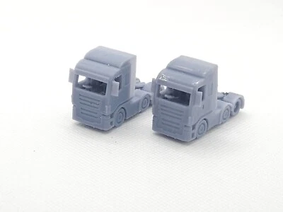 WPD N Gauge 2 HGV Artic Cabs Model Railway Scenery