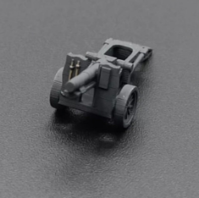 1/144 SIG33 Howitzer Artillery/Howitzer/Cannon/Anti-Tank Gun/Model 3D Print Kit#