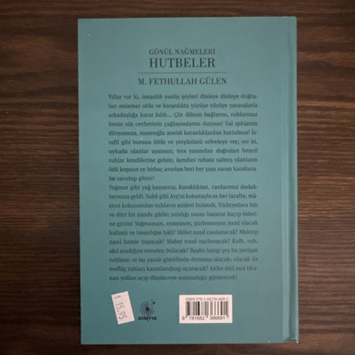 Gönül Nağmeleri Hutbeler, Heart Songs Sermons (Turkish Edition) - MF Gulen - Picture 2 of 3