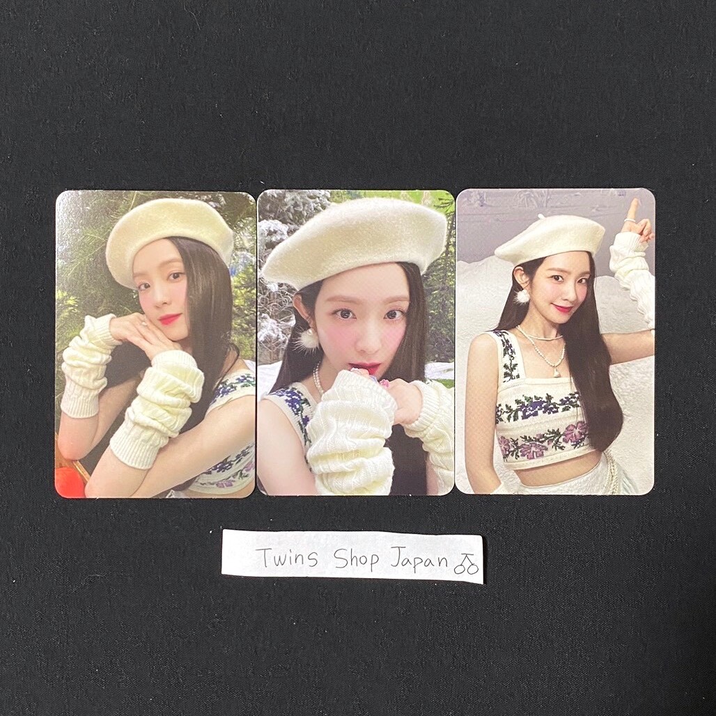 Red Velvet Irene Photocard set of 3 Winter SMTOWN 2022 SMCU
