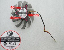 PLD08010S12H 3Pin 0.25A GIGABYTE GT240 430 440 630 730 Video Card Cooling Fan