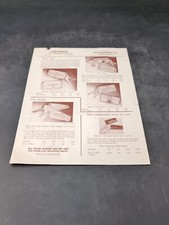 1950 Chevrolet Leather Specialties Catalog Brochure Original 1950 Chevrolet Leather Specialties Catalog Brochure Original