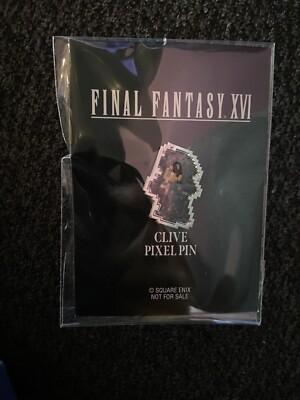 PIXEL CLIVE [OC] : r/FinalFantasy Final Fantasy XVI Clive Pixel Pin