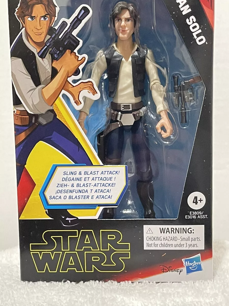 Hasbro Star Wars Galaxy of Adventures Han Solo Toy Action Figure