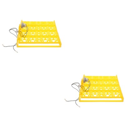  2 PCS Inkubatoreistablett Hähnchenbrutkasten Für Zuhause Geflügelei -Inkubator