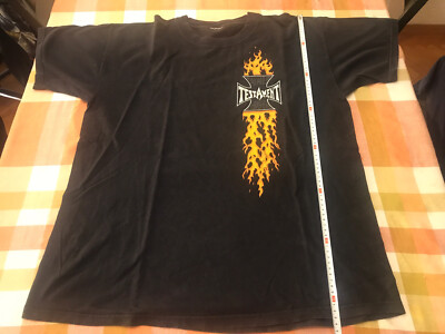 Testament Official Tshirt 2003 Tour XL VINTAGE