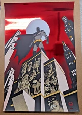 Dave Johnson Batman The Adventures Continue #1 2024 Poster LE/185 DC Comics