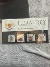 Heraldry stamp collection