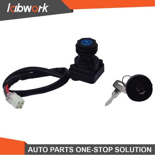 Labwork Ignition Key Switch For Suzuki LTA500F LTF500F Vinson 02-07 37110S-03G00 - Picture 8 of 8