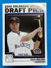 Chris Nelson 2004 Topps Chrome Traded & Rookies #T83 Colorado Rockies
