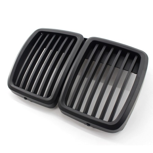 Kühlergrill Grill Nieren Performance Für BMW E30 M40 3er 82-94 Matt Schwarz - Bild 4 von 11