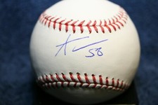 ANDRES TORRES AUTOGRAPHED SIGNED BASEBALL OML SAN FRANCISCO GIANTS