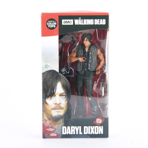 AMC TV Serie The Walking Dead Daryl Dixon mit Armbrust 7" Actionfigur Spielzeug NEU - Bild 2 von 12