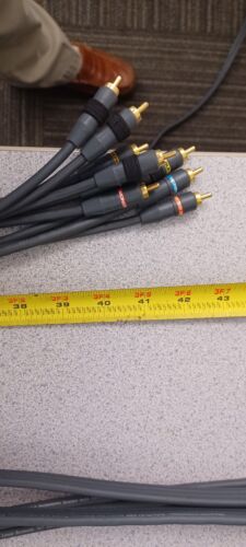 monster cable interlink 100 A/V cable 1m 3 ft left right video RCA - Picture 3 of 4