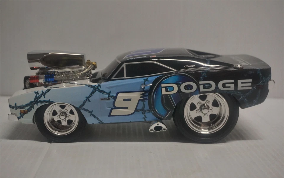 Dodge Charger Muscle Machines 1/18 Kasey Kahne #9 Dodge Dealers / MOPAR 1969 - Imagem 3 de 4