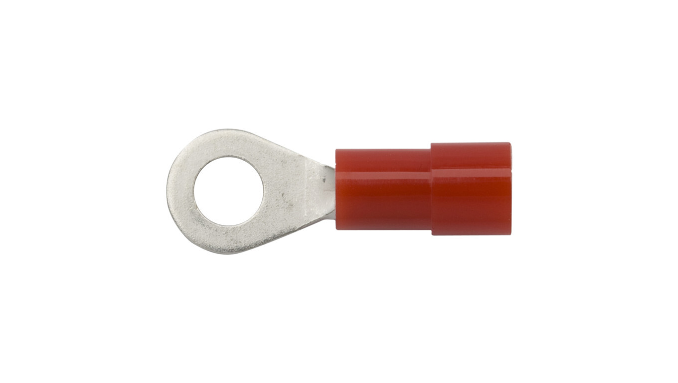 Insulated ring terminal 0.25-1.5mm2/M4 EM00119 /100pcs/ /T2UK