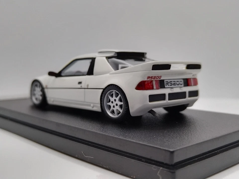 Ford RS200 blanco Mirage de HPI 1/43. Muy raro. Foto 4 de 4