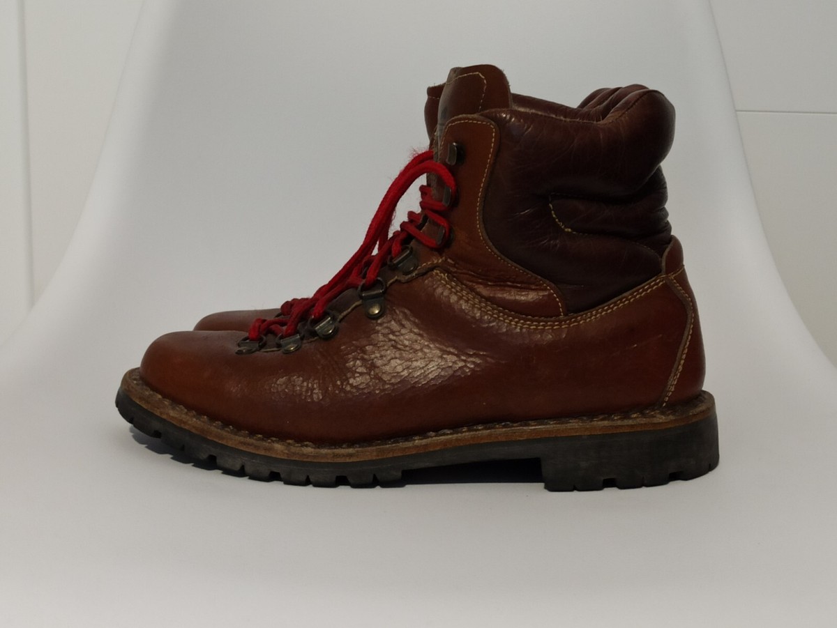 靴 vtg adidas brown leather trekking shoes Adidas vintage trekking boots from the 1970s | eBay