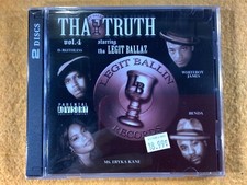 M6-63 LEGIT BALLAZ Tha Truth Vol.4 - SEALED - PARENTAL ADVISORY - 2006 2 CD SET