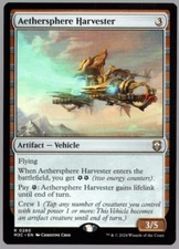 Aethersphere Harvester 0280 Rare Non Foil Modern Horizons 3 MTG Near Mint