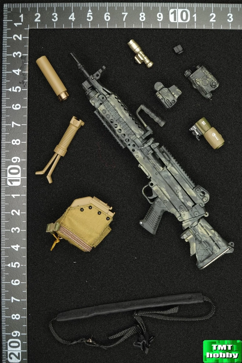 1:6 Scale ES 26051A N.S.W.D.G infiltration Team Gunner - MK46MOD1 5.56 LMG Set