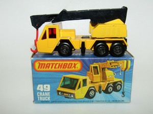 matchbox mobile crane 1984
