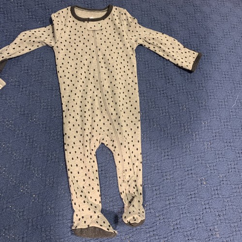 3 Baby Outfit 6-9 Mo 100% Cotton Pajama Sleeper Girl Boy Unisex Shower Gift New - Picture 4 of 10