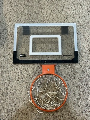 SKLZ Pro Mini Hoop Wall-Mounted Basketball Hoop Clear Backboard & Net
