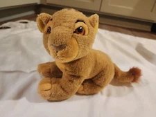 Simba Lion King Plush Club Stuffed Animal 8” Tall Disney