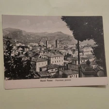 ASCOLI PICENO - PARTIAL PANORAMA - OLD BLACK AND WHITE POSTCARD