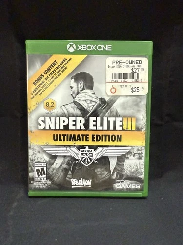 Sniper Elite 3 Ultimate Edition Xbox One