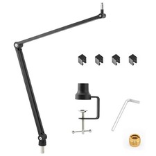 Boom ARM Adjustable Metal Microphone Stand for Gaming Streaming Podcat 33"