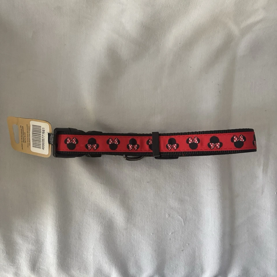Disney, Disney Tails, Minnie Mouse, collar de perro, cuello XL 20,25 - 30 pulgadas, 90-140 libras Foto 3 de 3