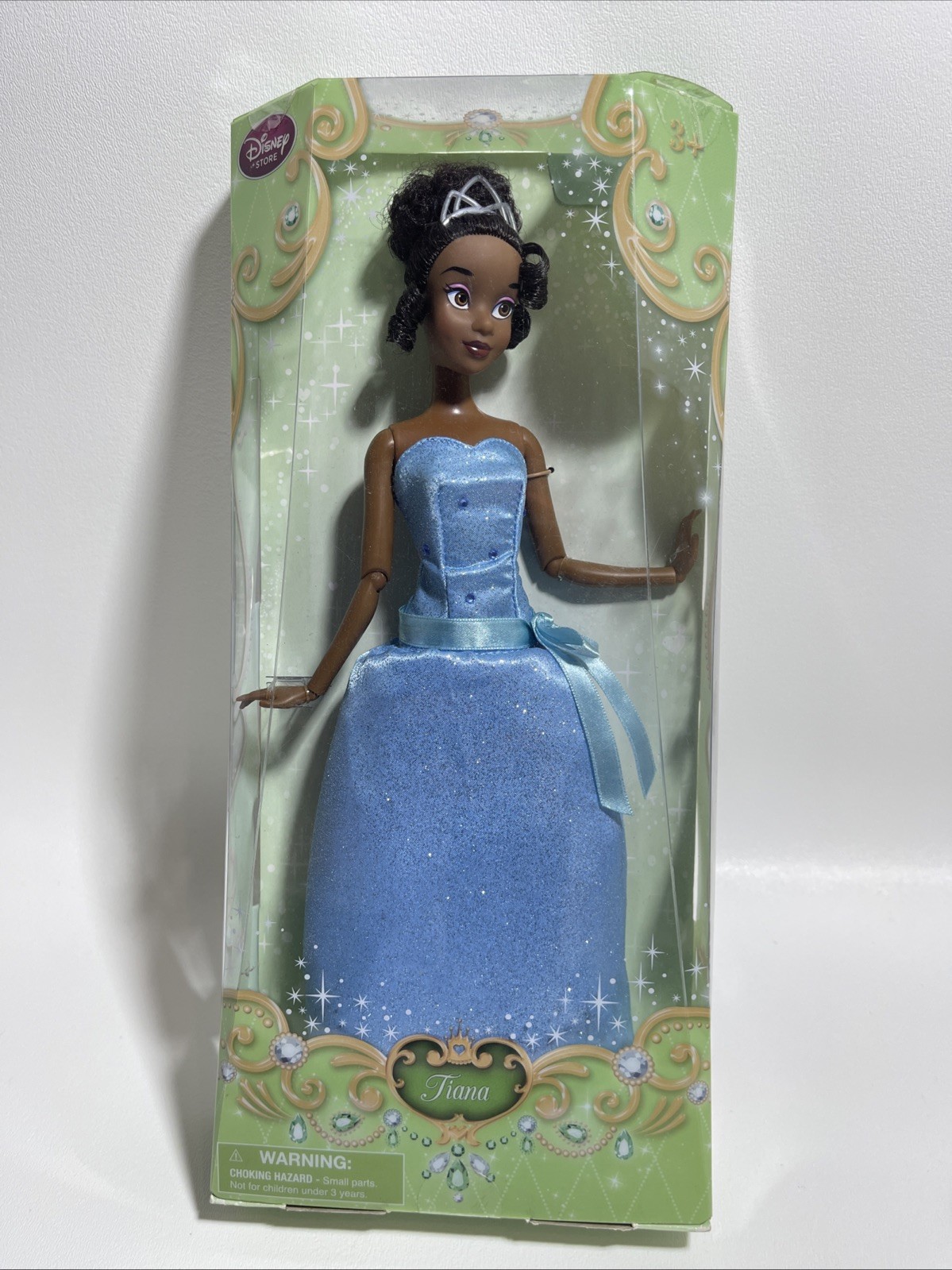 Brand New. Disney Store Princess & Frog Tiana Original Relea